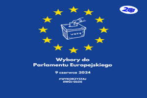 Wybory Europejskie 9 czerwca 2024r. - GŁOSUJEMY